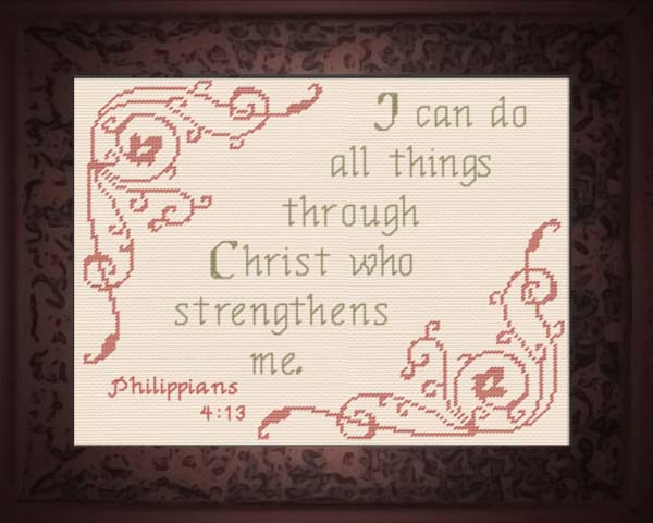 Christ Strengthens Me - Philippians 4:13